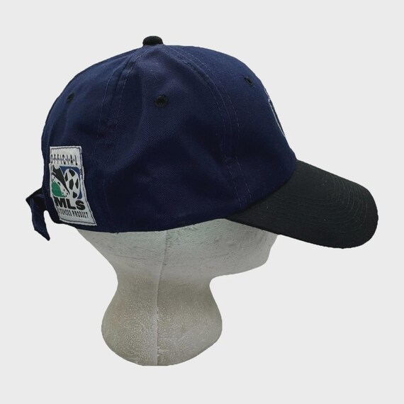 Vintage 90s MLS Soccer Futbol Tampa Bay Mutiny Strapback Hat Cap View 2