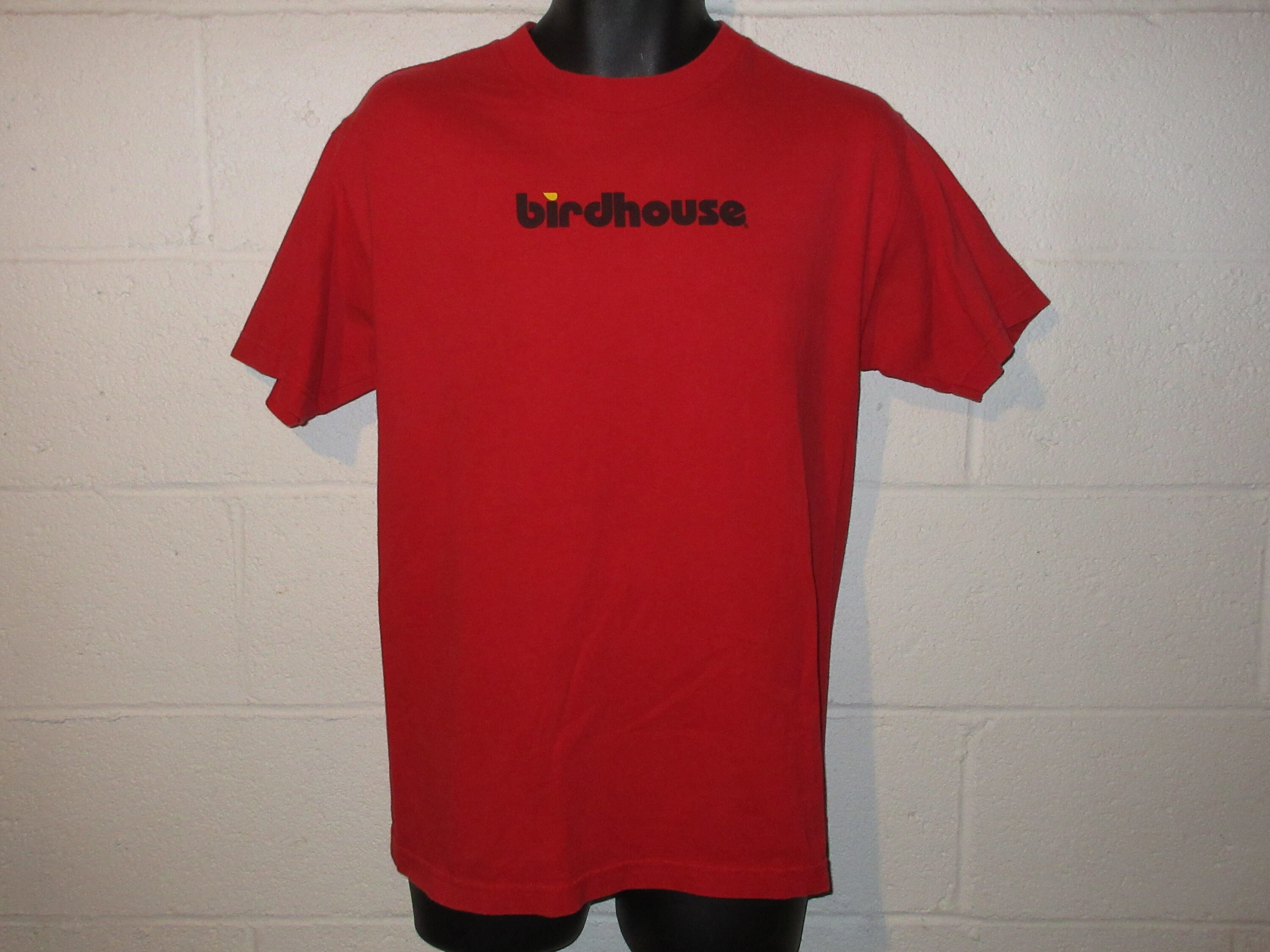 USA製 ビンテージ 90s スカル BIRDHOUSE スケーター Tシャツ Vintage 90's Birdhouse Skateboard Heath Kirchart Monsters