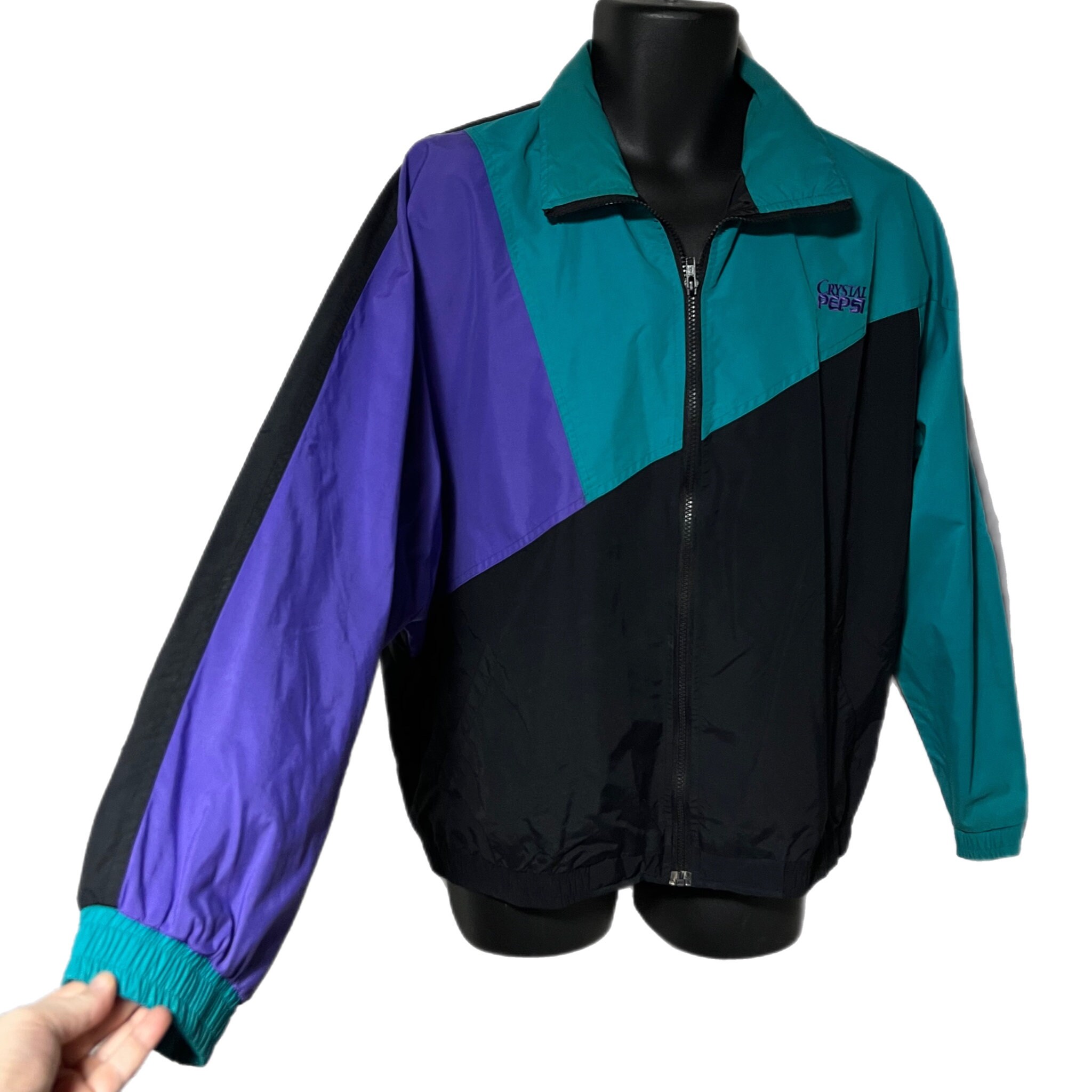 Pepsi colorblock windbreaker jacket online