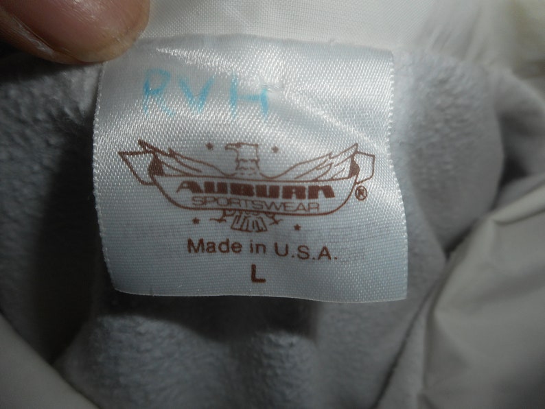 Vintage 80s 90s Mobile Oil Cotton Bowl Classic Halftime Windbreaker Jacket Large
