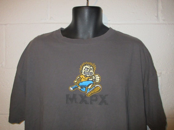 Vintage 90s MXPX Punk Band T-Shirt XL - image 1