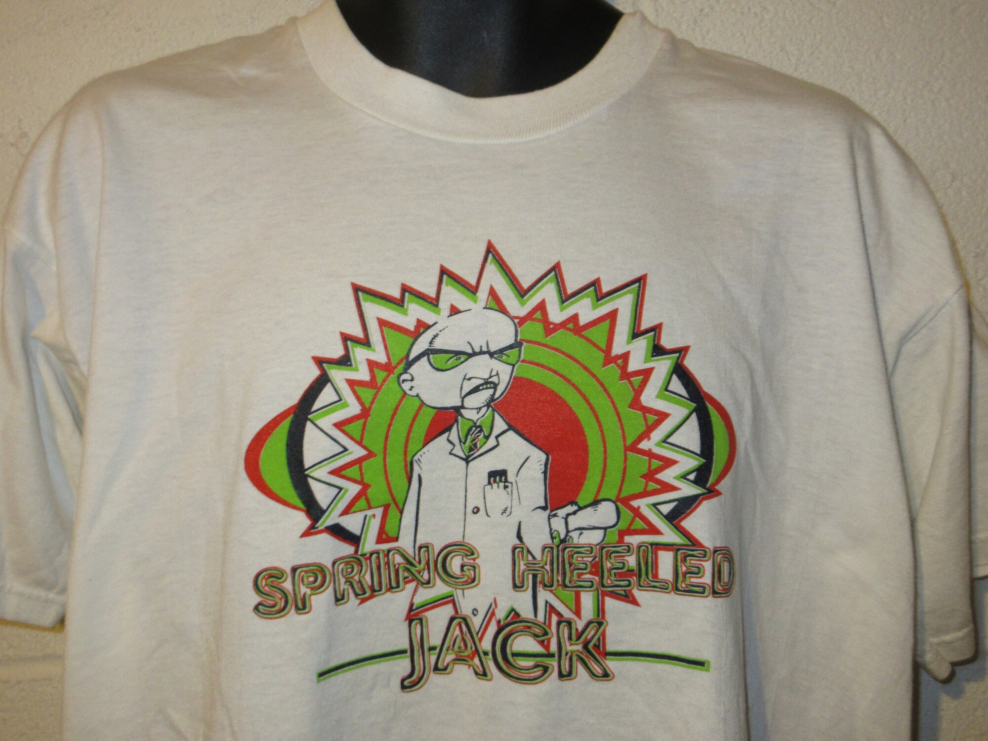 Vintage 90s Spring Heeled Jack Ska Punk T-Shirt