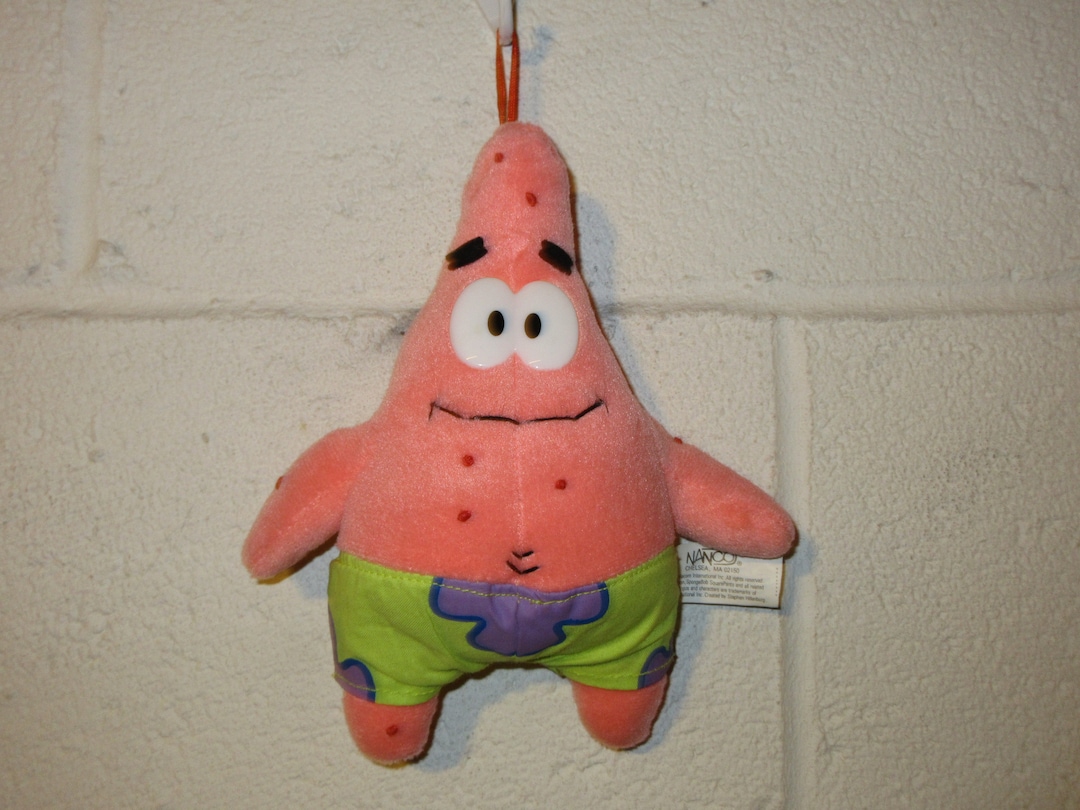 Vintage Nanco Spongebob Patrick Stuffed Animal Plush Doll Etsy