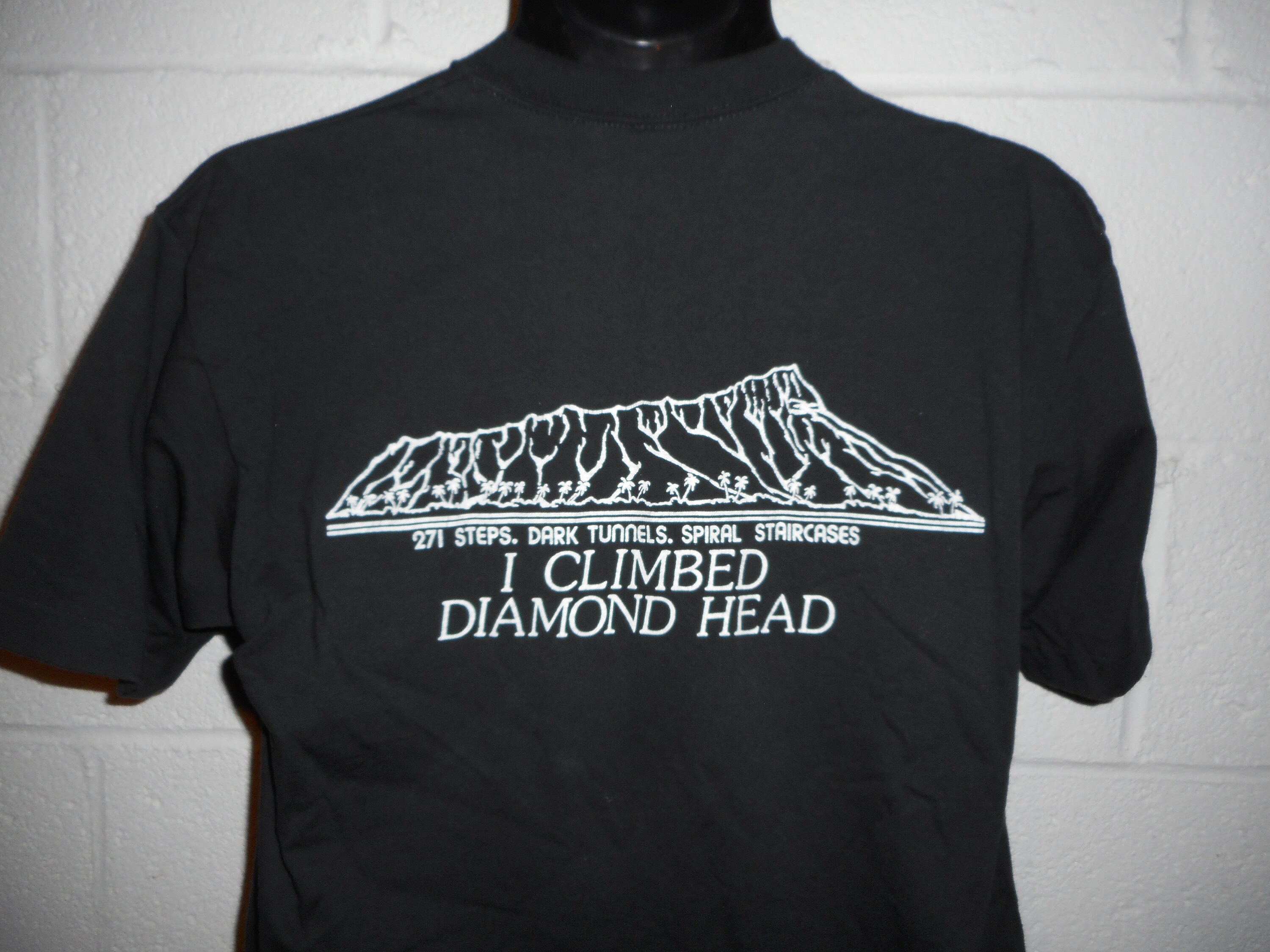 Men's I Hiked Diamond Head Vintage T-Shirt, White 2XL