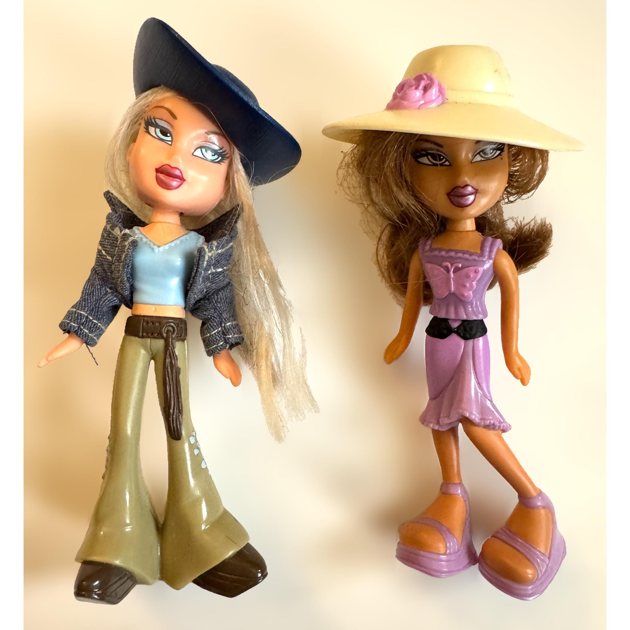 Vintage 2003 Mcdonald's Bratz Dolls Happy Meal Toys Cloe Yasmin