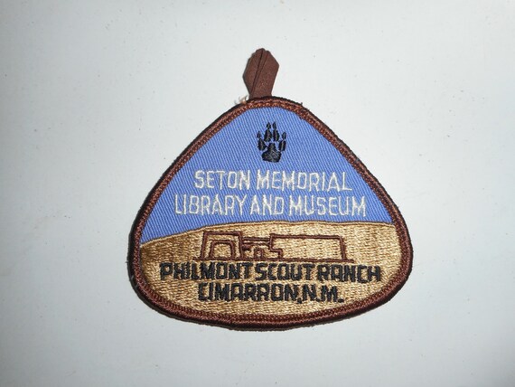 Vintage 70s BSA Boy Scout Seton Memorial Library … - image 2