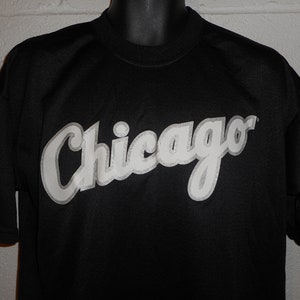 80s Chicago White Sox Pinstripe Baseball Jersey t-shirt XXL - The Captains Vintage