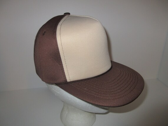 Vintage 80s 90s Mohr S Brown Tan Two Tone Insulated Foam Etsy