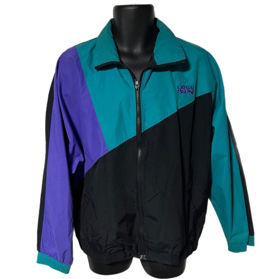 Pepsi colorblock 2025 windbreaker jacket