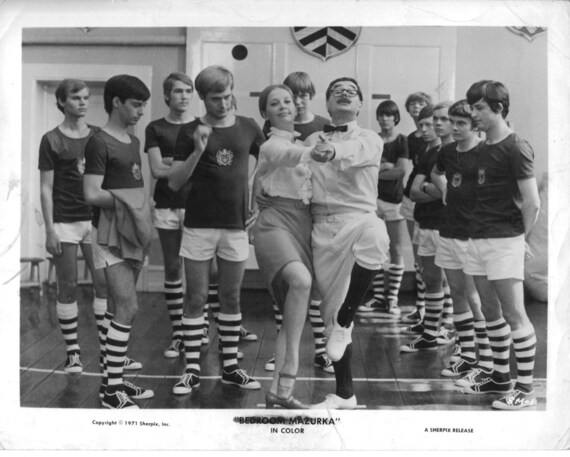 Bedroom Mazurka Max Mikkelsen Erna Bostedt 1971 8x10 Photo Still Lobby Card Danish Comedy Sexploitation