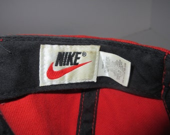 Orange Distressed Nike Snapback Hat Cap 