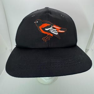 Vintage 90s Baltimore Orioles Snapback Hat Cap Texaco HTS Giveway