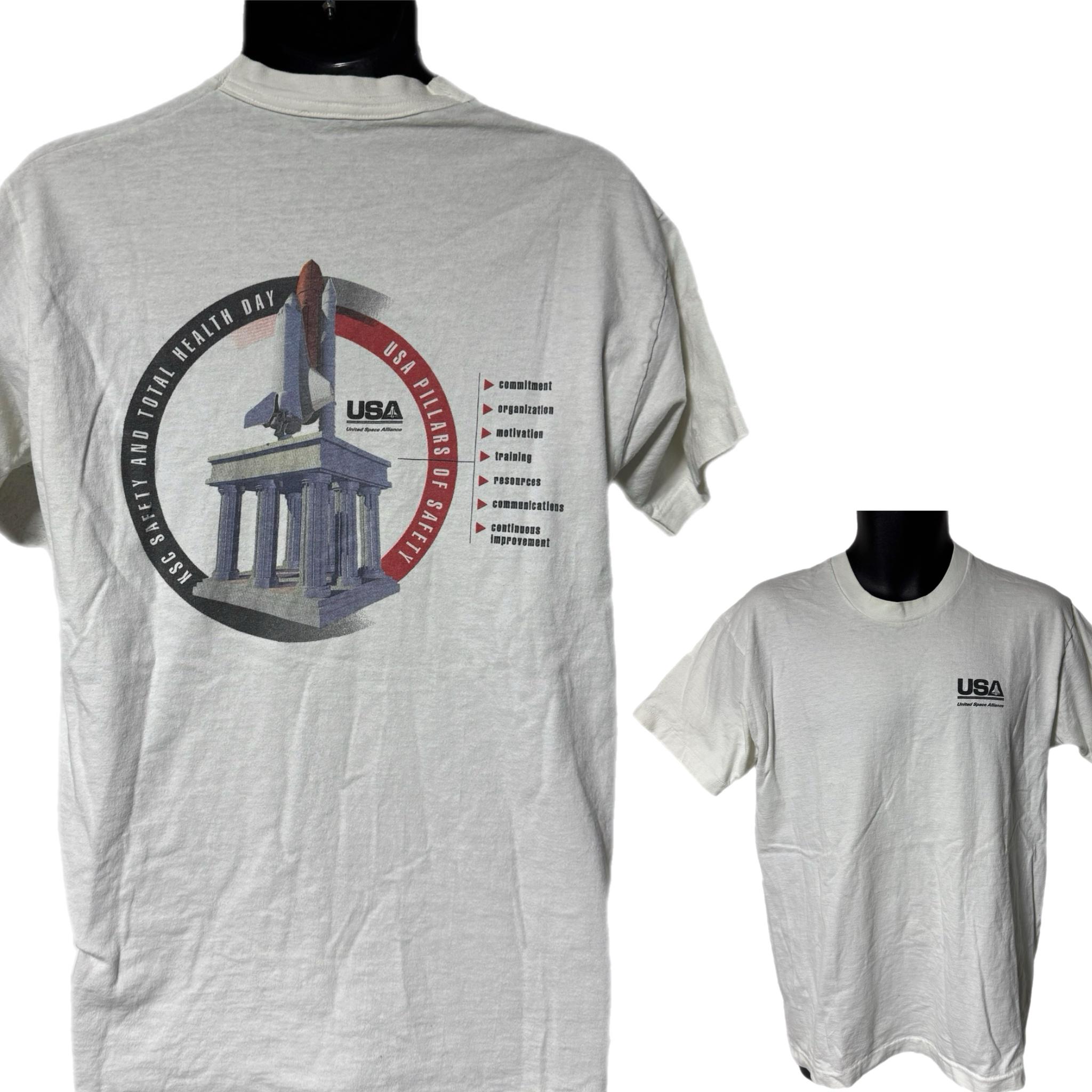 T-shirt NASA Kennedy Space Center – Navette Discovery 2012, Coton, Taille S