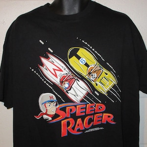 Vintage 90s 1999 Speed Racer Racer X T-Shirt XL