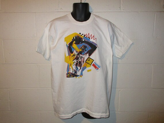 Vintage 90s Pepsi Shaq Shaquille O'Neal T-Shirt XL - image 3