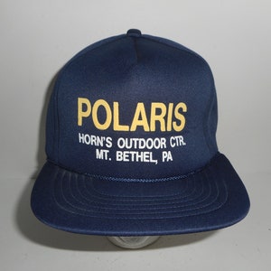 Vintage 80s Polaris Mt Bethel Pennsylvania Foam Insulated Snapback Hat Cap