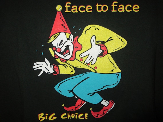 Vintage 90s Face to Face Big Choice Punk Band T-S… - image 5