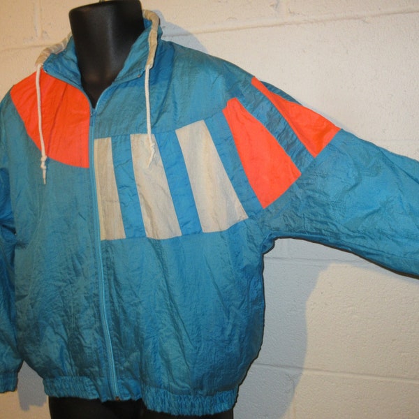 Neon Windbreaker - Etsy