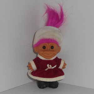 Vintage Russ russische auf der ganzen Welt Viel Glück Schatz Troll Puppe 13 cm