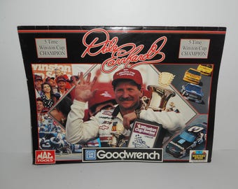 Vintage 90s 1993 Nascar Dale Earnhardt Mac Tools Calendar