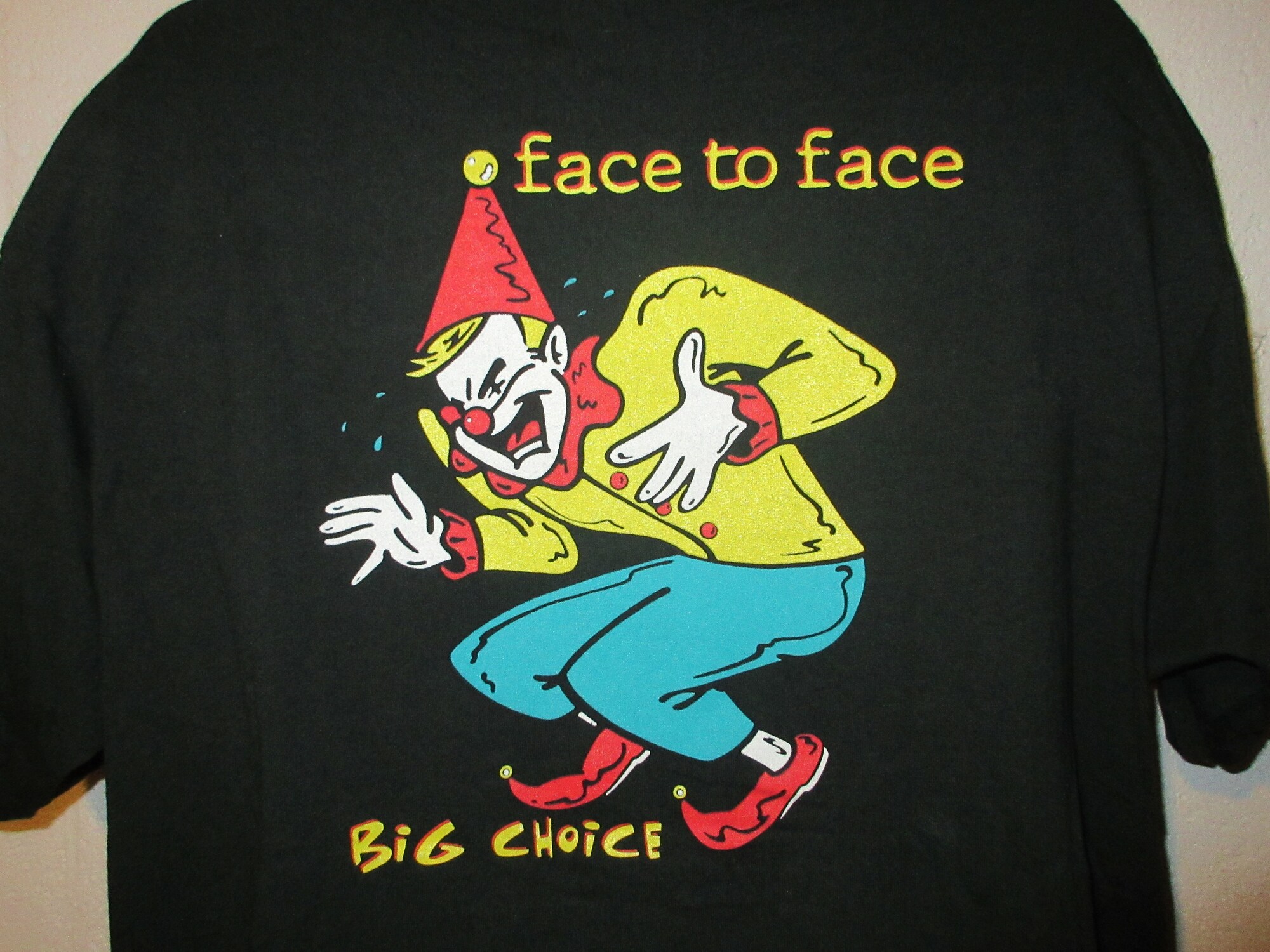 Vintage 90s Face to Face Big Choice Punk Band T-Shirt