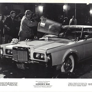 Gordons Krieg Paul Winfield Ossie David 1973 8 x 10 Foto-Lobby-Karte Blaxploitation