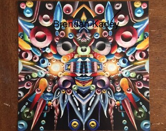Counterforce v1 12x12inch print by Brendan Kadey