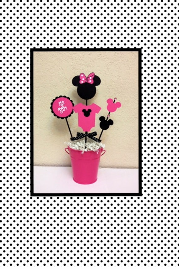 minnie baby shower decorations