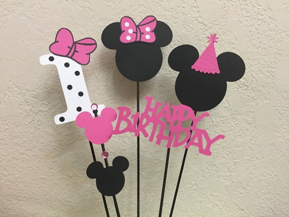 Minnie Birthday Centerpiece Minnie Mouse Centerpieces Minnie Etsy Minnie Birthday Centerpiece Minnie Mouse Centerpieces Minnie Etsy