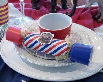 Table Decoration, Party Poppers, Crackers, Memorial Day, 4th of July, Labor Day