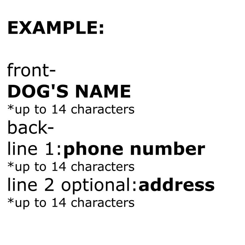 Rainbow Dog ID Tags Engraved Heart Shape Bone Shape Etsy