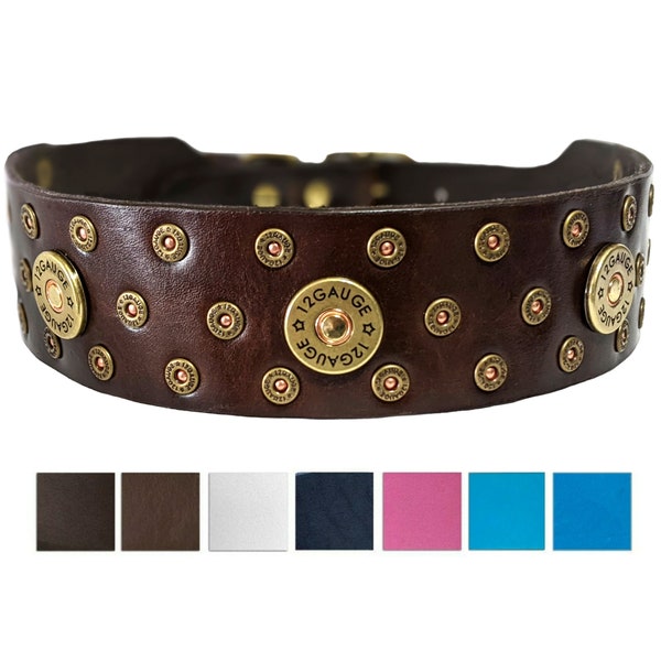 Bullet Dog Collar Etsy