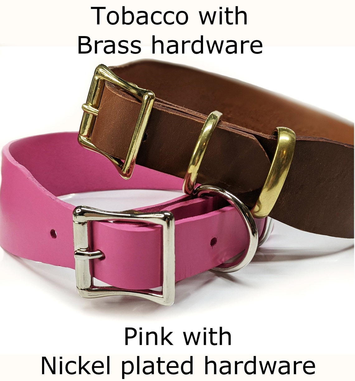 Leather Dog Collar With Crystals Bling Custom Dog Collars Etsy