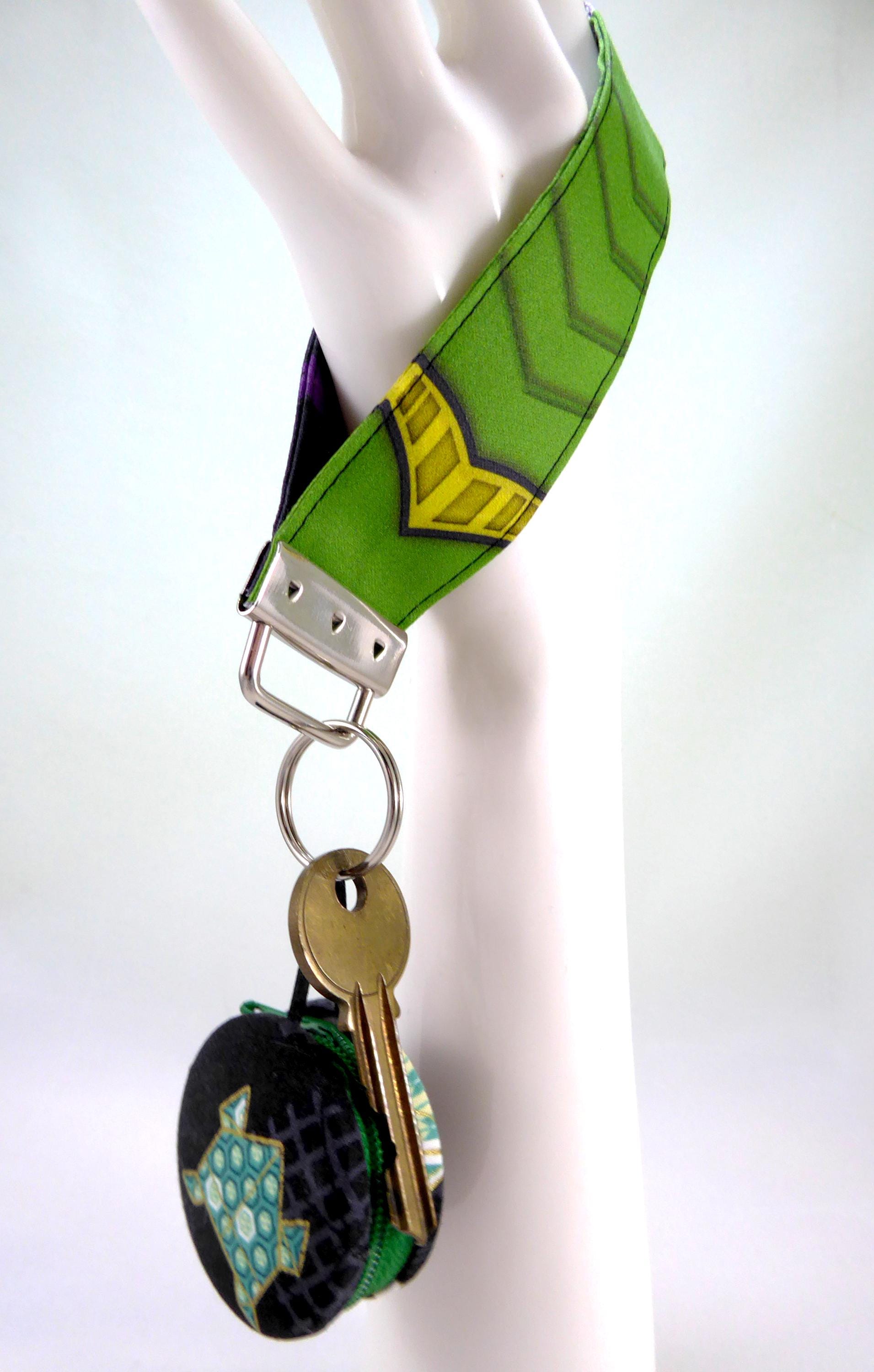 Key Charm Two Ropes Double Keychain Strap - Etsy