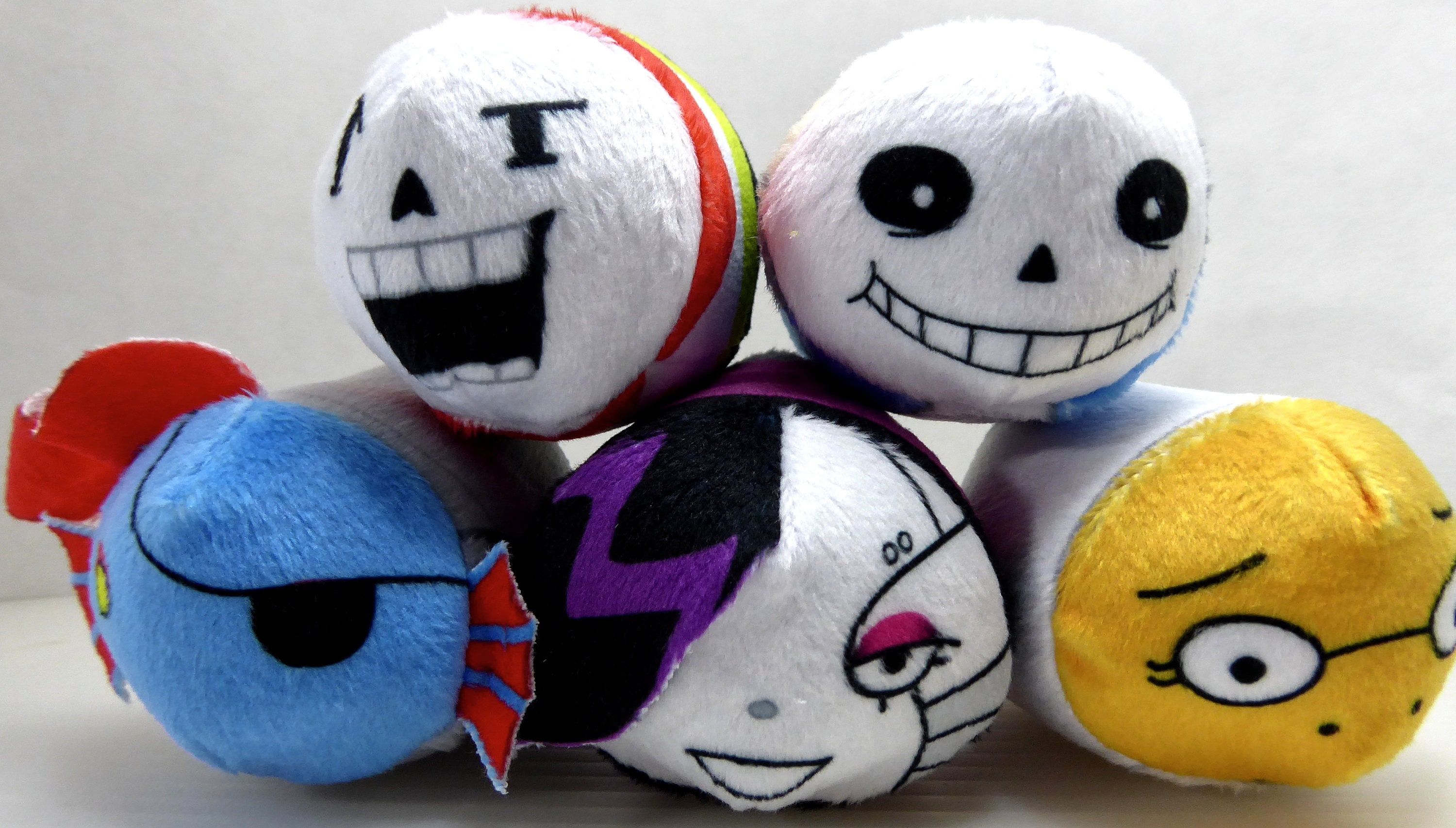 Undertale Ink Sans Small Stacking Plush Commission — Weasyl