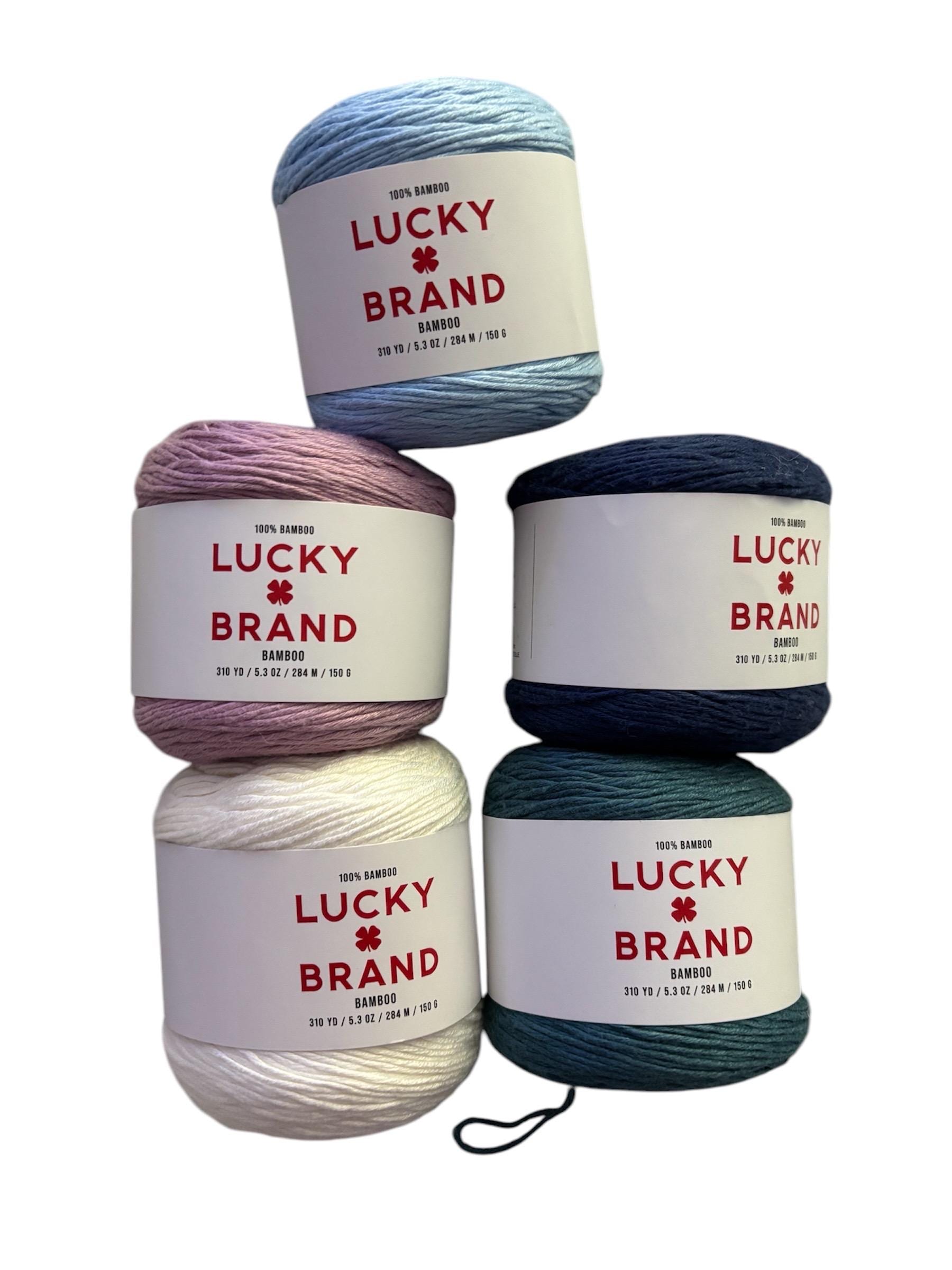Lucky Brand Bamboo Yarn - Etsy