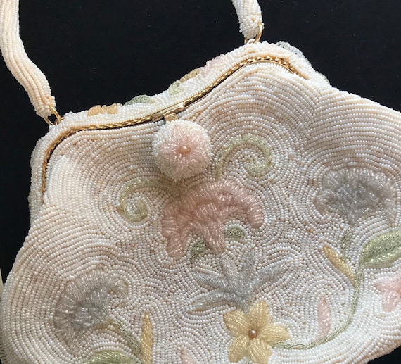 Vintage beaded handbag