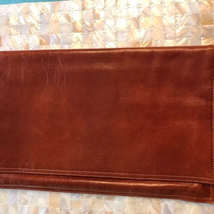 Rare Bottega Veneta leather clutch