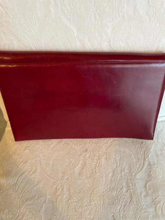 Vintage Nordstrums leather clutch bag. - image 2