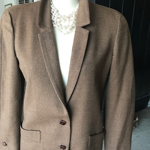 Vintage Gianni Versace wool blazer