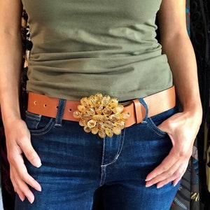 Heidi Abra belt with buckle