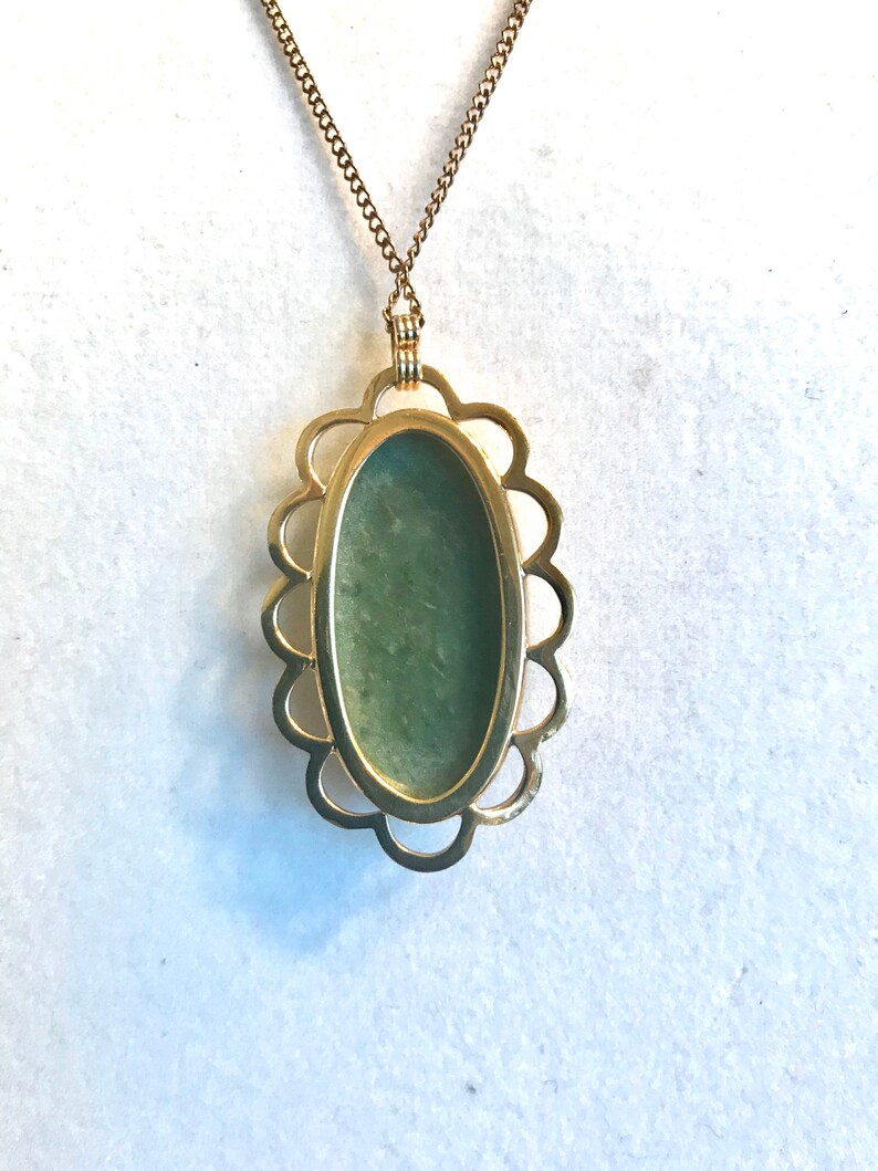 Vintage jade necklace