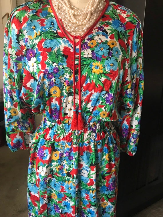 Diane Freis boho style dress