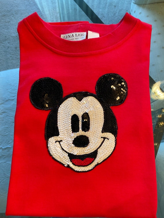 Vintage Lina Lee Mickey Mouse tee shirt