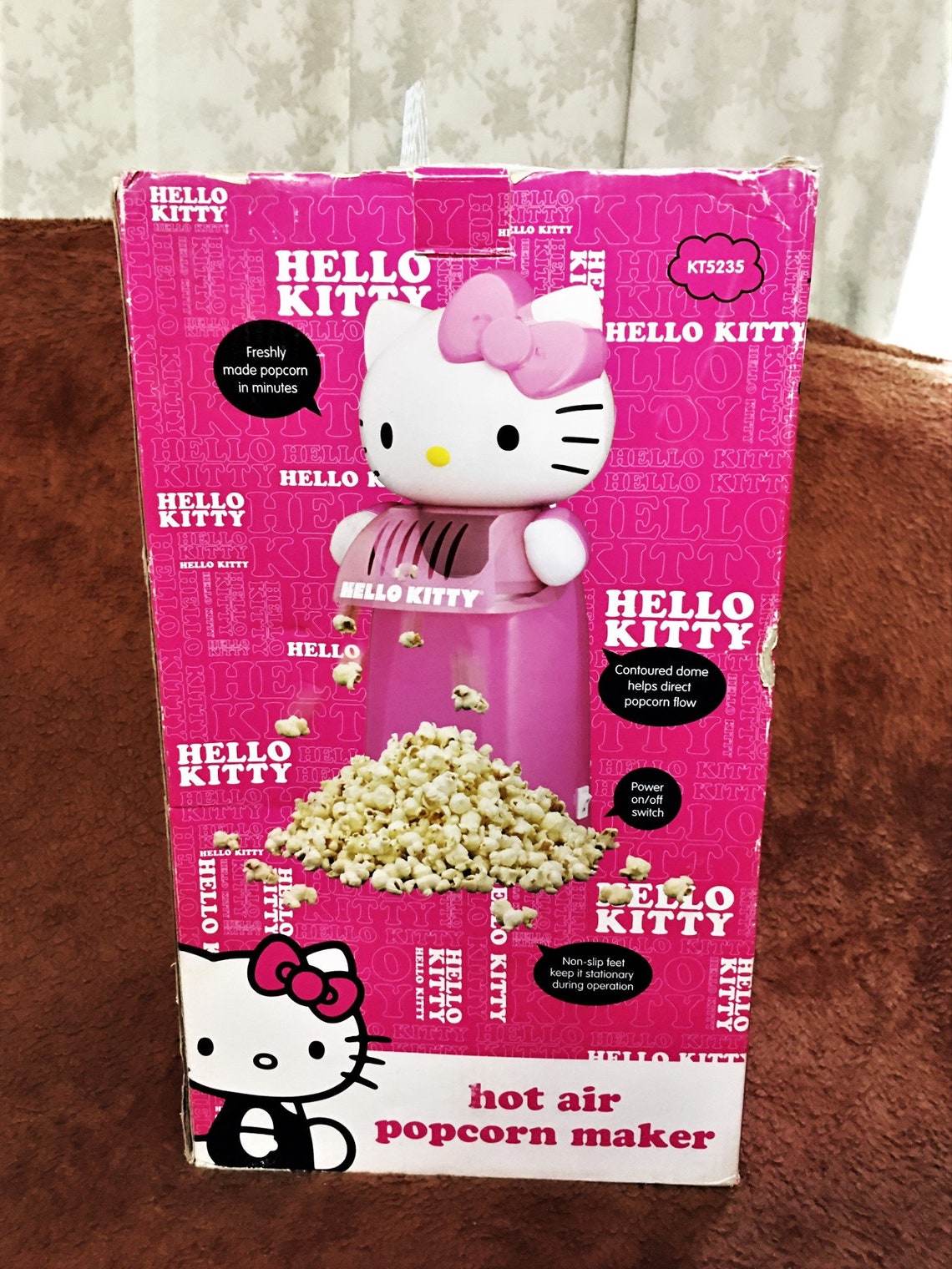 Vintage Sanrio Hello Kitty KT5235 Pink Hot Air Popcorn Maker Etsy