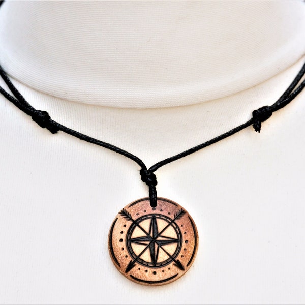 Compass Necklace Etsy UK