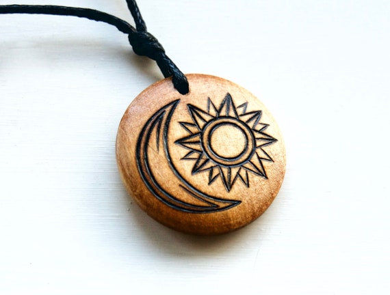 handcrafted necklace handcrafted Boho style sun necklace thread necklace sun handcrafted long necklace