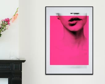 Neon Screen Print - Limited Edition - Original Artwork - Acrylic & Ink on High Grade Paper - Signed and Numbered- Ships in Tube- ROCO Studio