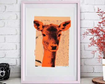 フルサイズ アンディ・ウォーホル「サンセット」#22 - スクリーン