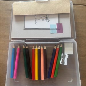 Grußkarten/4er Set mit Hülle/kühle Töne